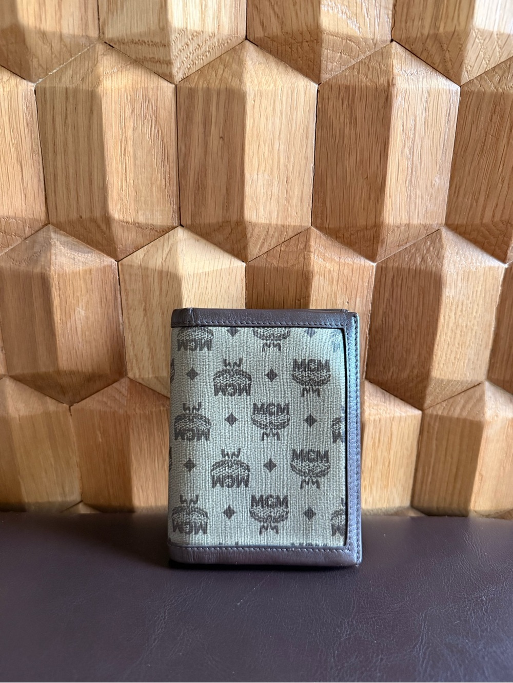 MCM Monogram Card Holder & Bi-fold Wallet